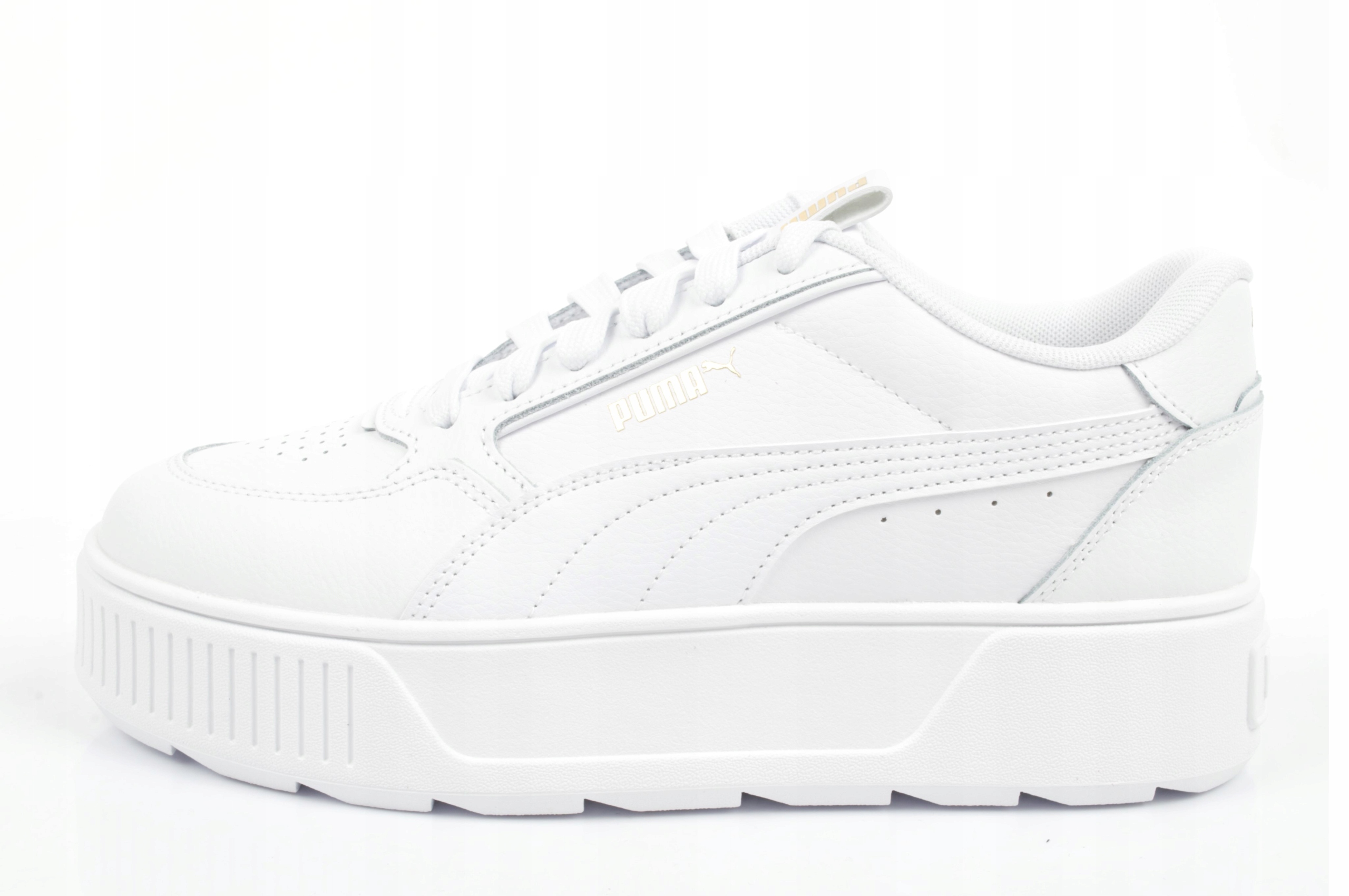 Puma model Karmen L bílá přírodní kůže adidasy 38461501 UK8 42 dámské