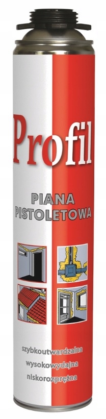 

Piana montażowa pistoletowa Profil 750ml 12 szt