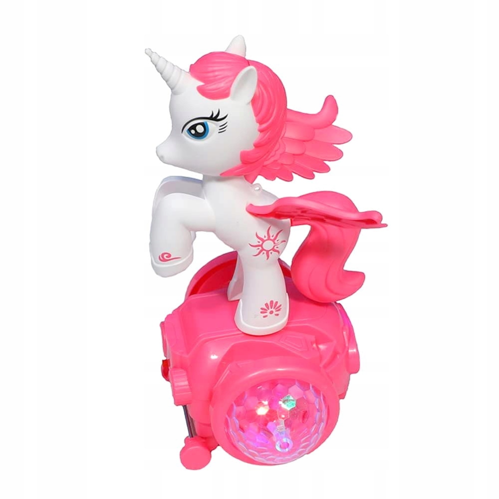 KONIK JEDNOROŻEC INTERAKTYWNY ŚWIATŁO DŹWIĘK 360 Wiek dziecka 3 lata +