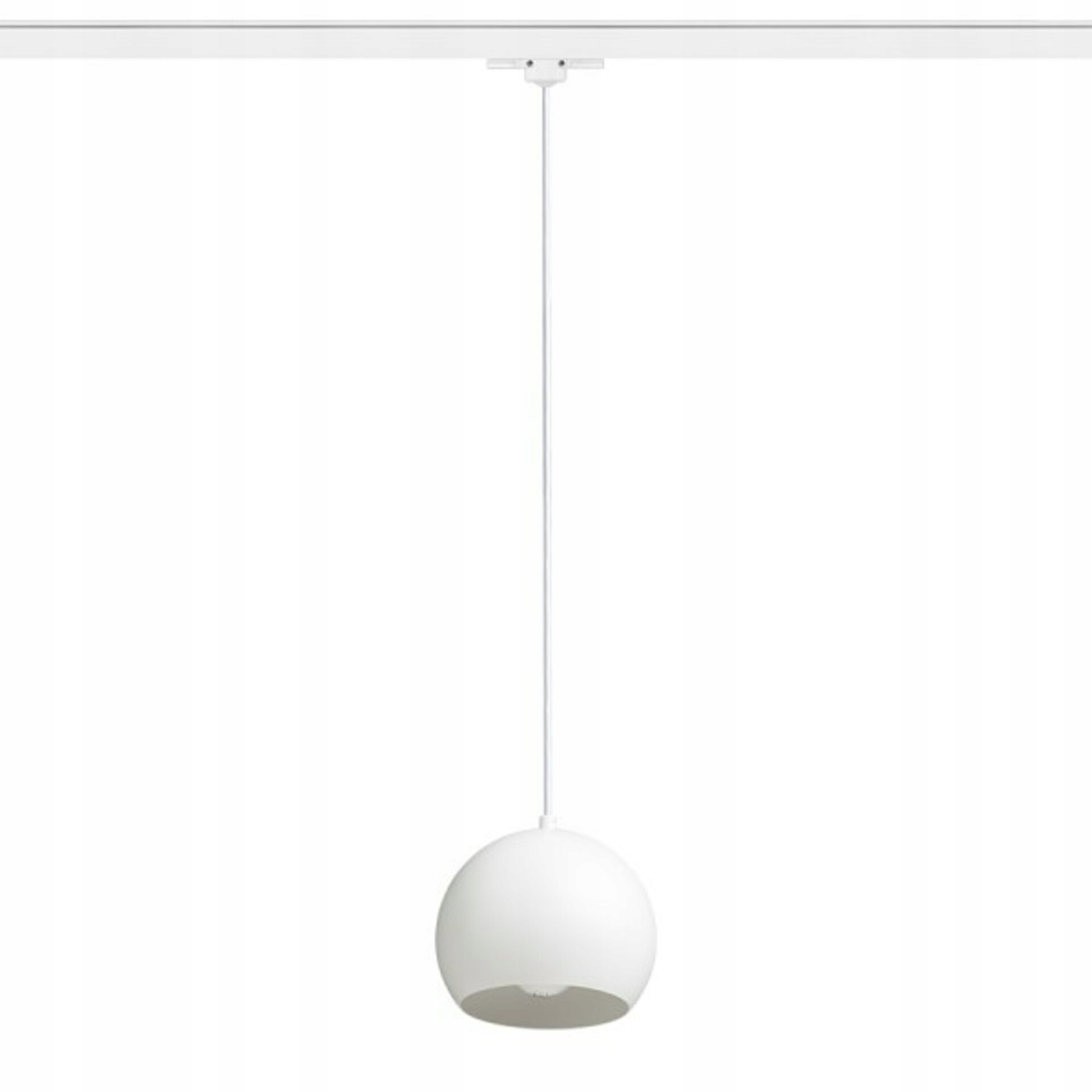 Rendl Agneta biela závesná lampa pre trojokruhovú lištu E27 40W 180mm