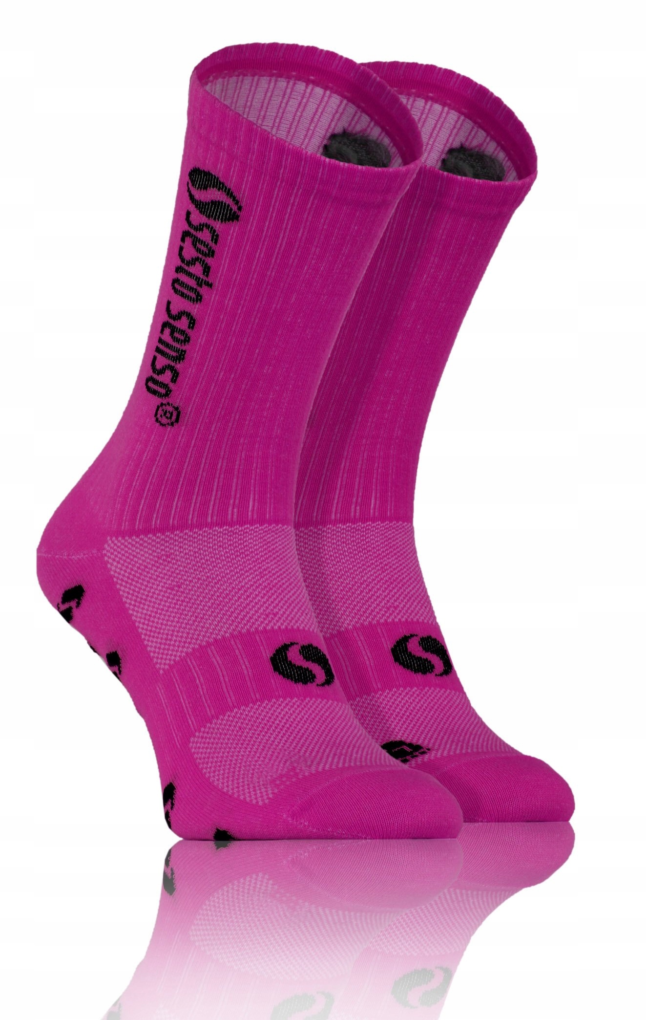 Sesto Senso Skarpety sportowe SKB02 uniwersalne Różowe 39-42