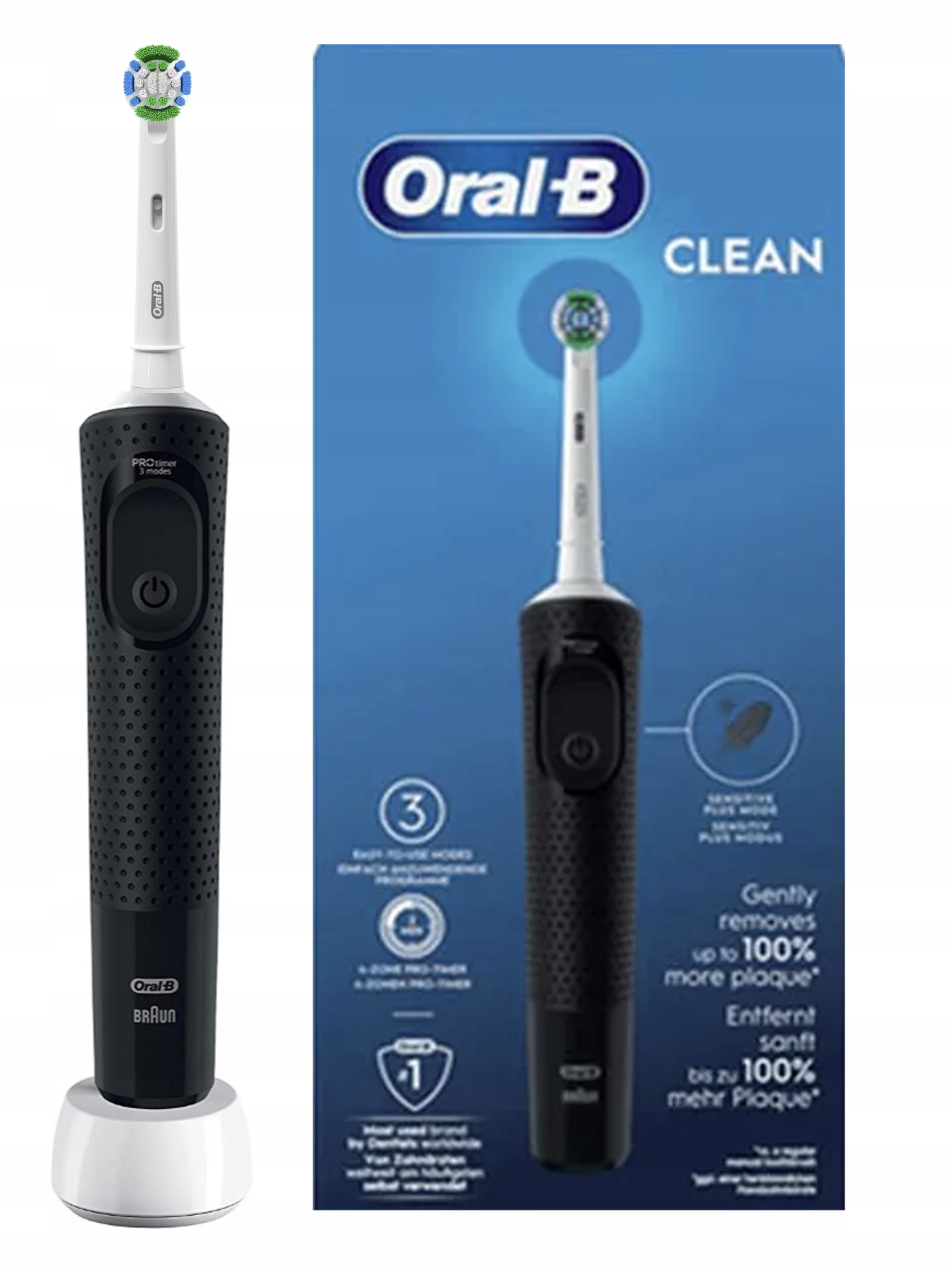 Szczoteczka Elektryczna do Zębów Oral-B Vitality Precision Clean Box Czarna