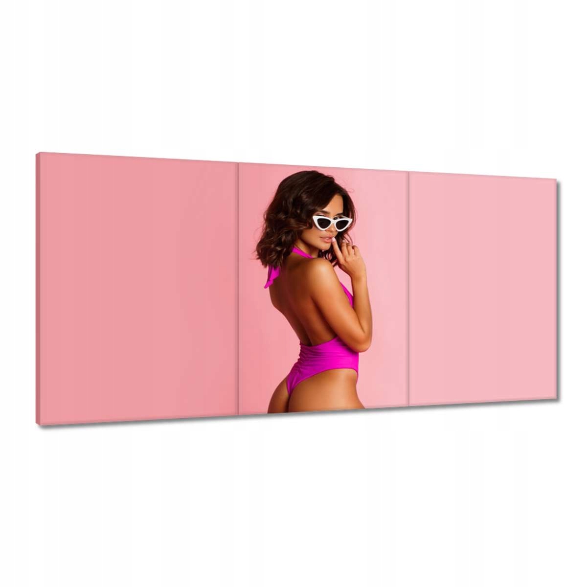 Obrazy 180x90 Ružové monokiny Oblečenie