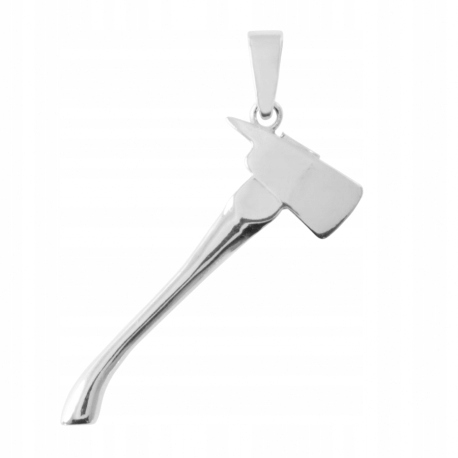 

Srebrny Wisiorek Siekiera Srebro Pr. 925 Drwal