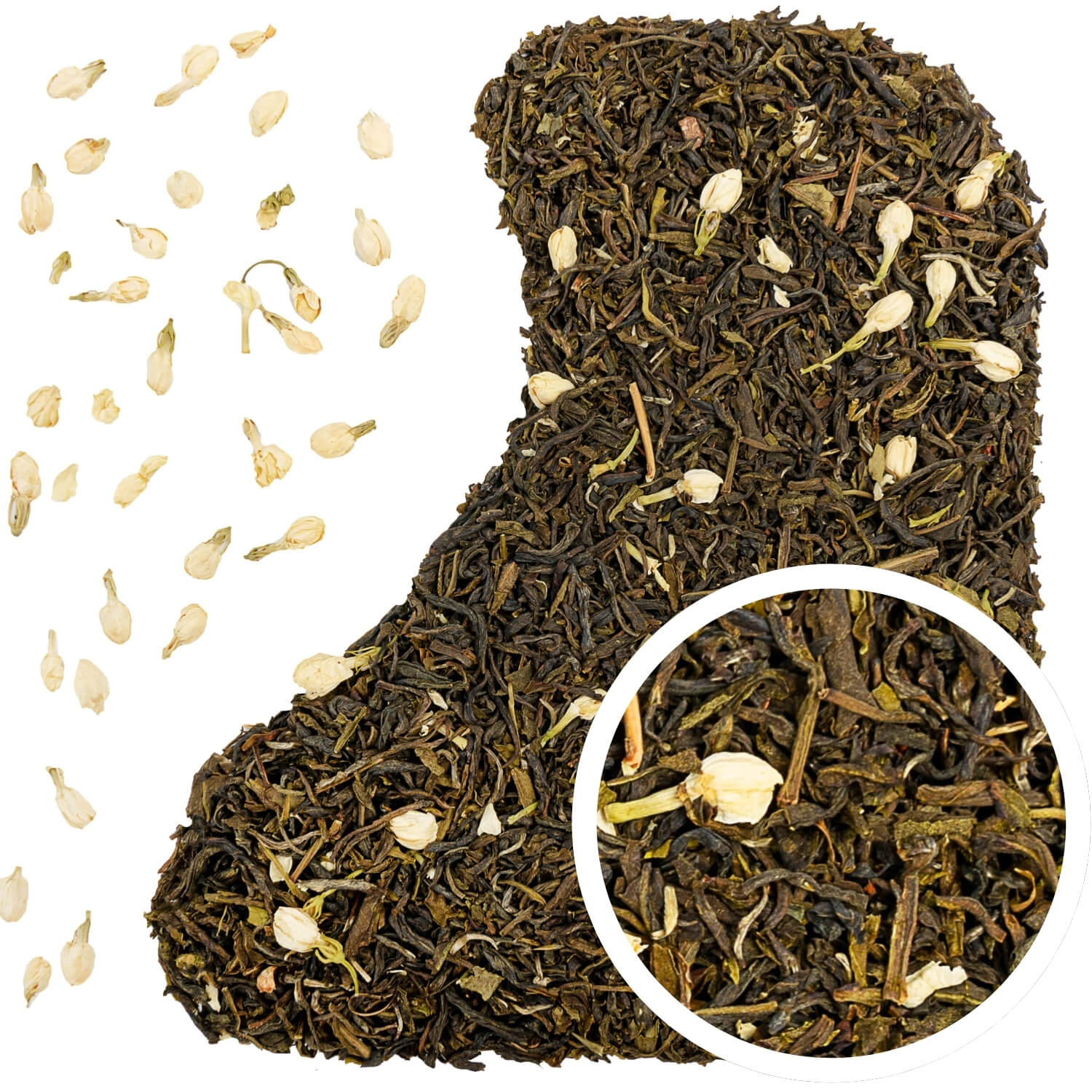 Herbata zielona Jaśminowa Yunnan 1 kg Yunnan Z Naturalnym Jaśminem