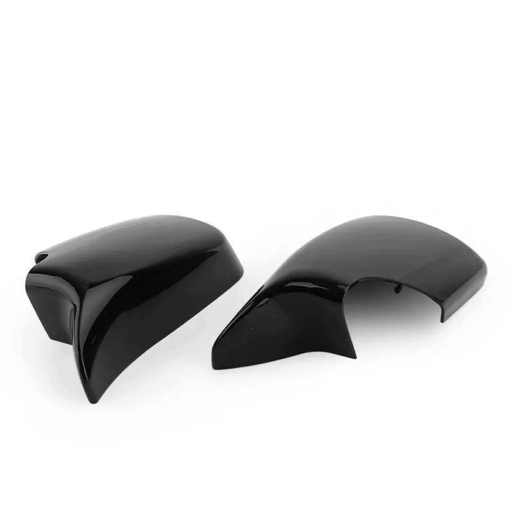 2x kryty zrcátek M-Style pro Bmw řady 3 E46 Sedan Touring, lesklé, černé