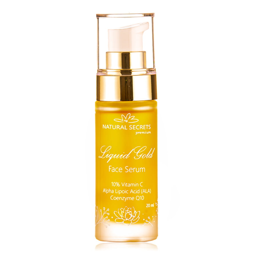 Natural Secrets, Liquid Gold - Serum rewitalizujące, 20 ml