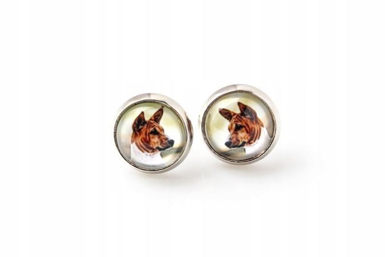 

Basenji Kolczyki z Twoim zdjęciem Handmade