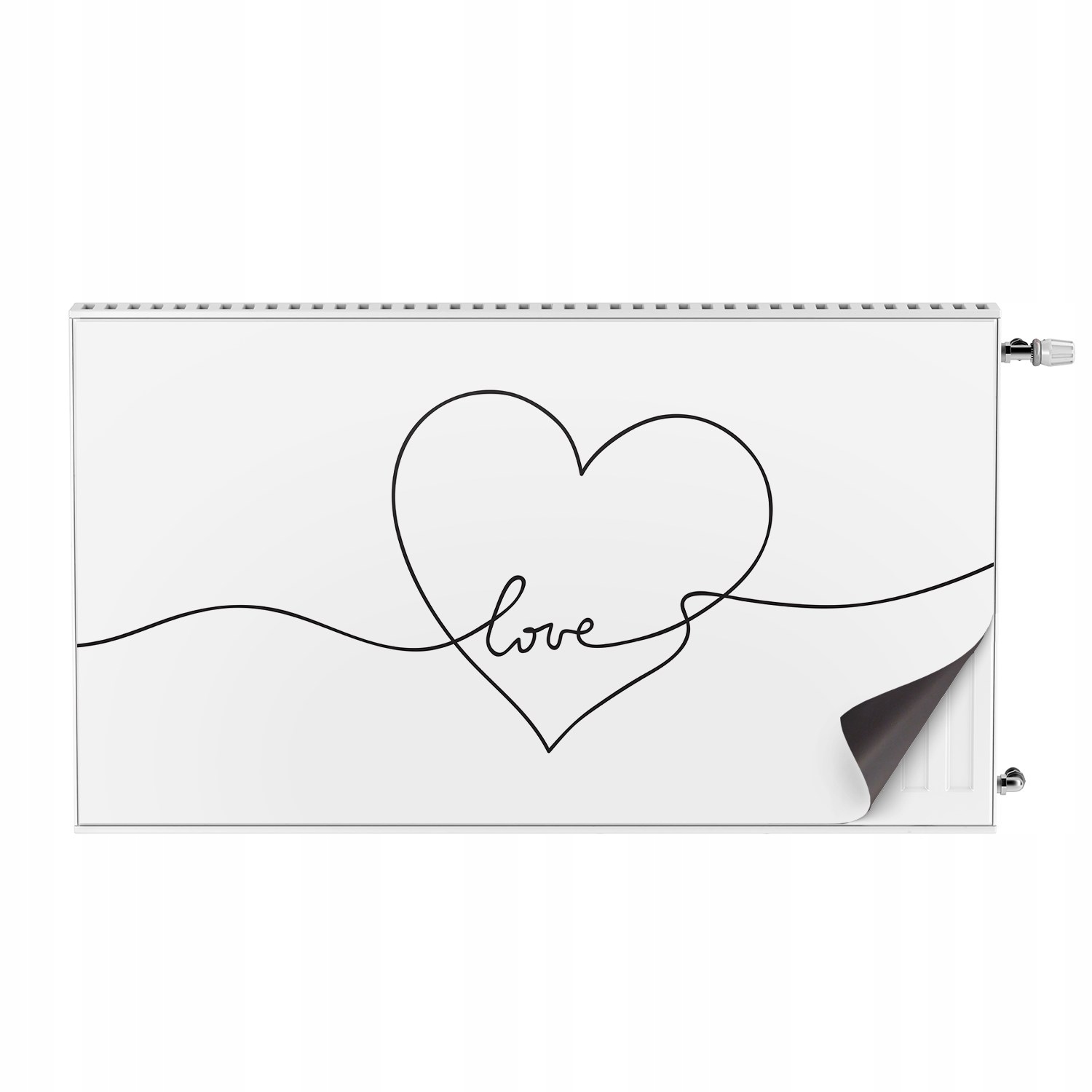 Maskovač na radiátor do kuchyně Překřížené linie