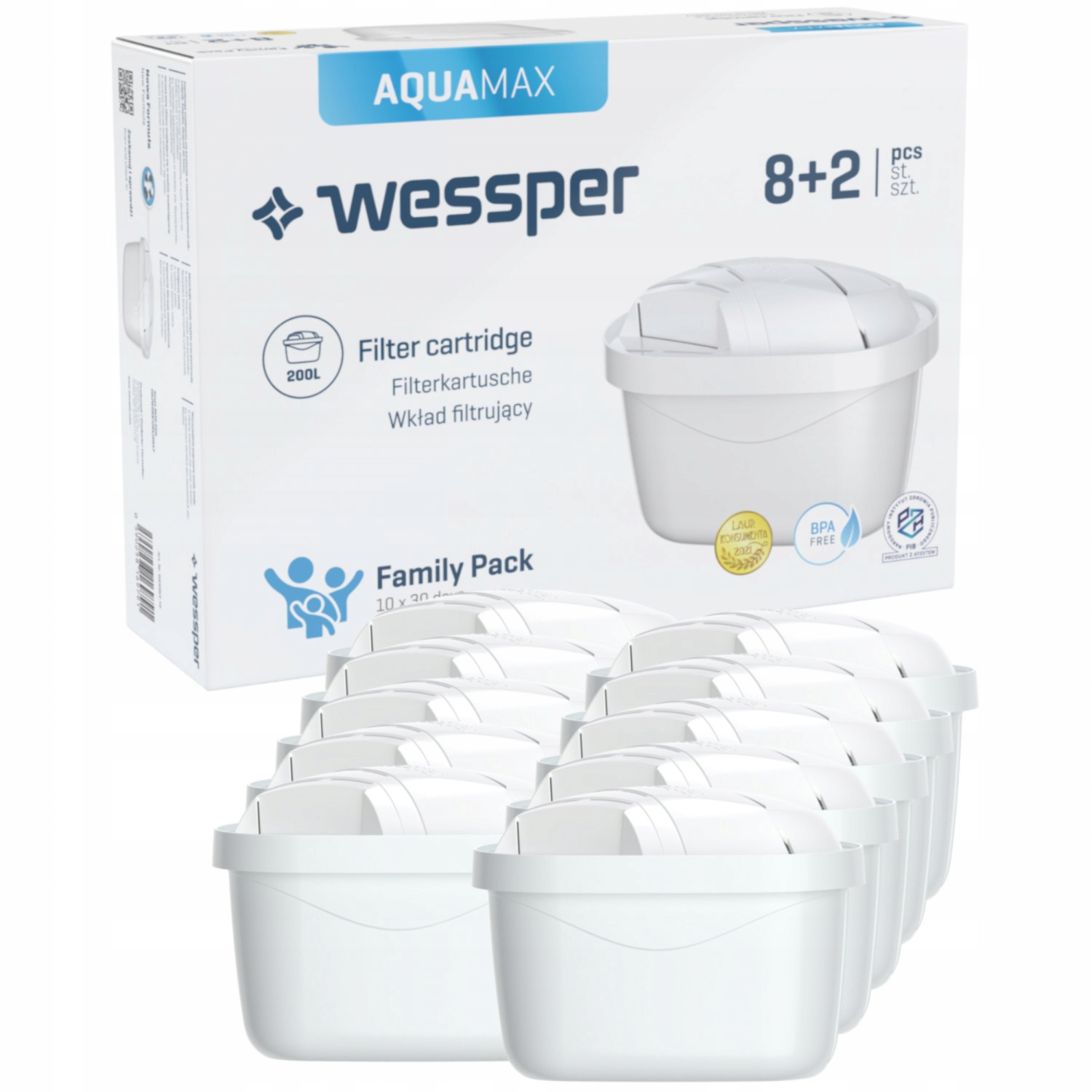 

Filtr do Aquaphor Maxfor 10szt Brita Maxtra Unimax