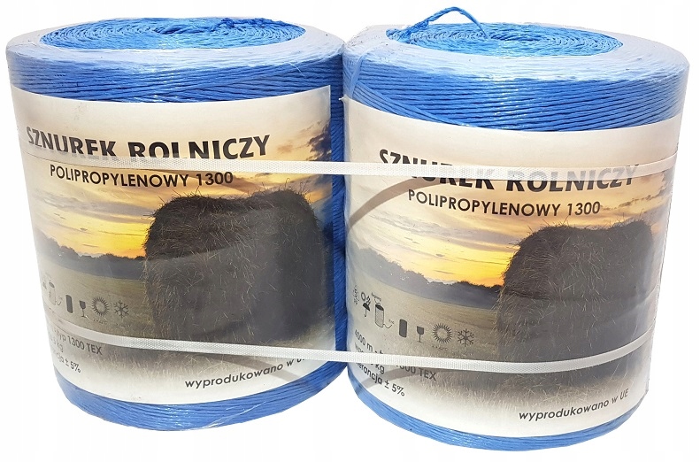 SZNUREK ROLNICZY 4000M 5kg NIEBIESKI DO PRASY EAN (GTIN) 5903857550221