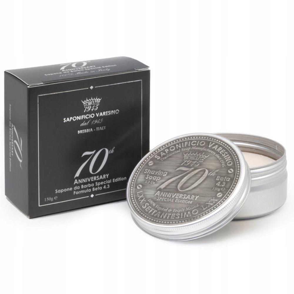 Italské mýdlo na holení Saponificio Varesino 70th Anniversary 150 g