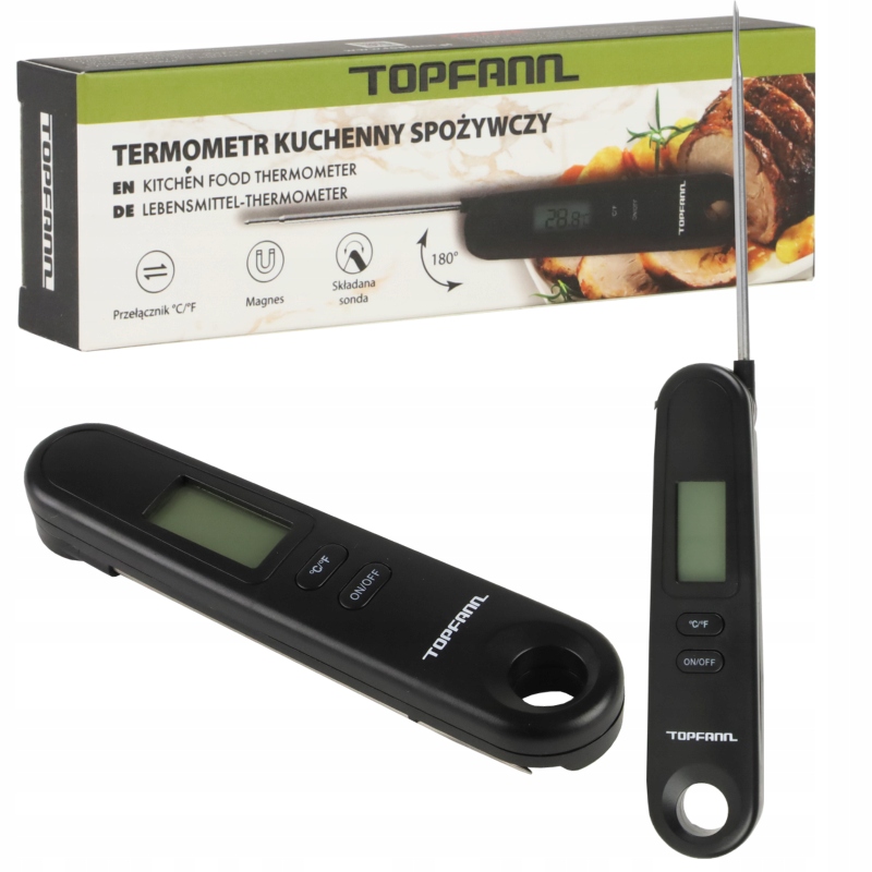 

Termometr Kuchenny Cyfrowy Elektroniczny LCD Mięsa