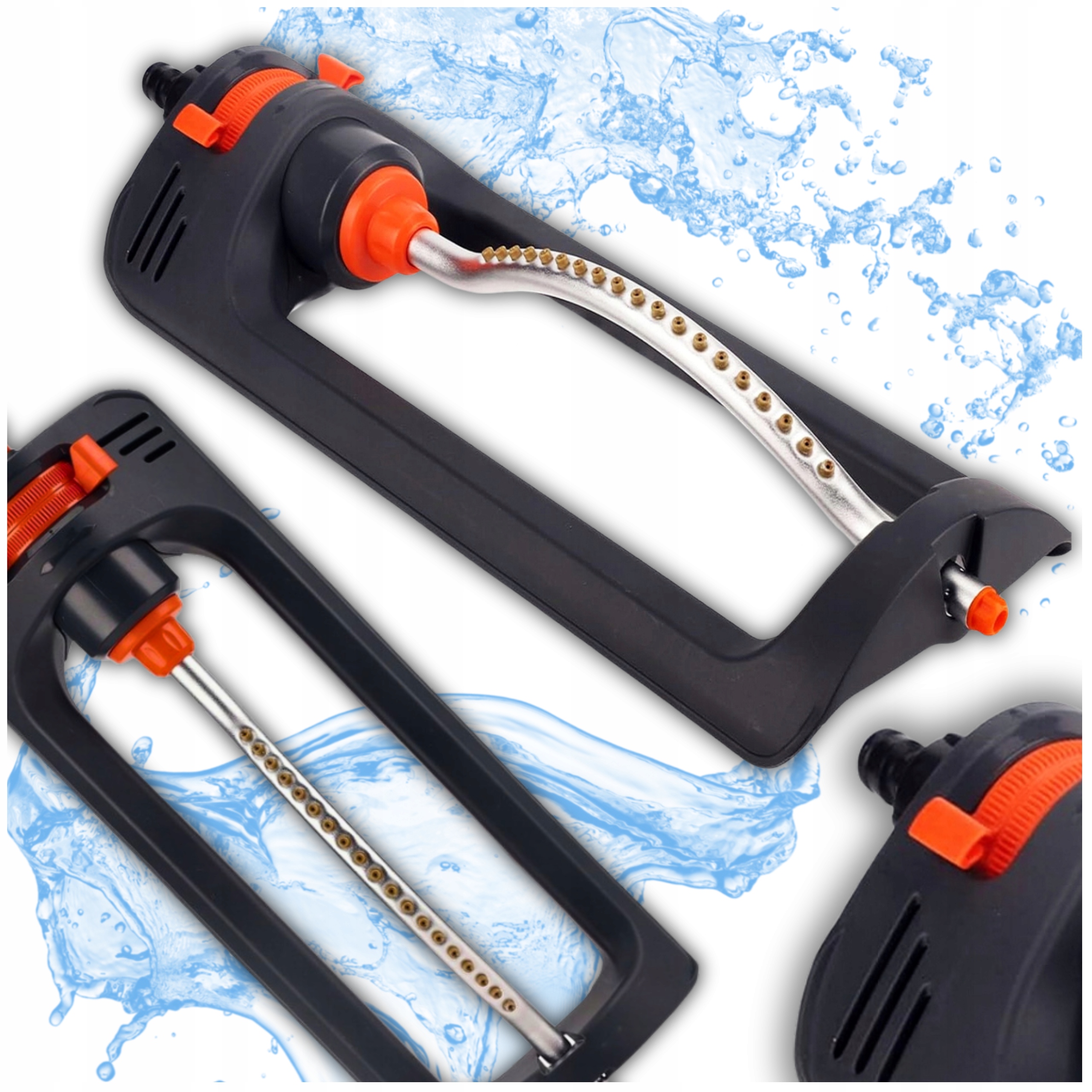 ZRASZACZ OGRODOWY ZRASZACZ WAHADŁOWY OSCYLACYJNY REGULOWANY 1/2'' 3/4" DUŻY