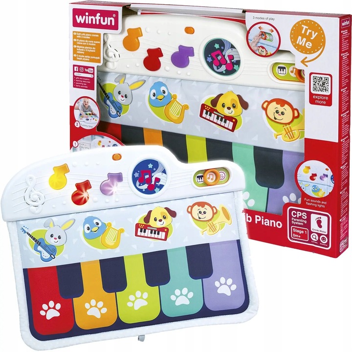 

Smily Play Pianinko interaktywne mata edukacyjna