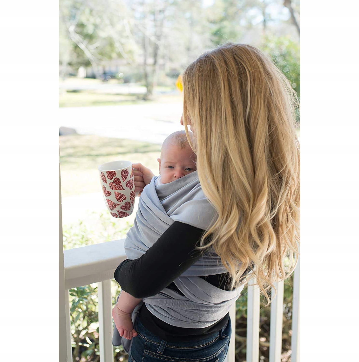 Chusta do Noszenia Dzieci Elastyczny Nosidełko Opcje noszenia Przodem