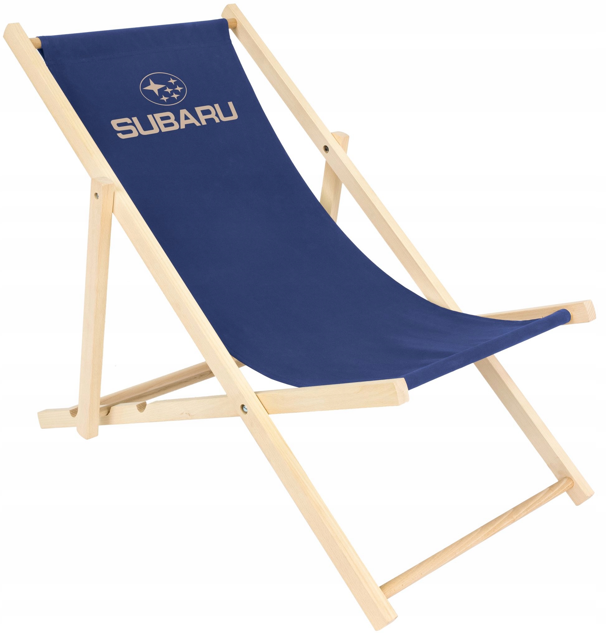 

Leżak drewniany plażowy Własny Nadruk Logo Napis
