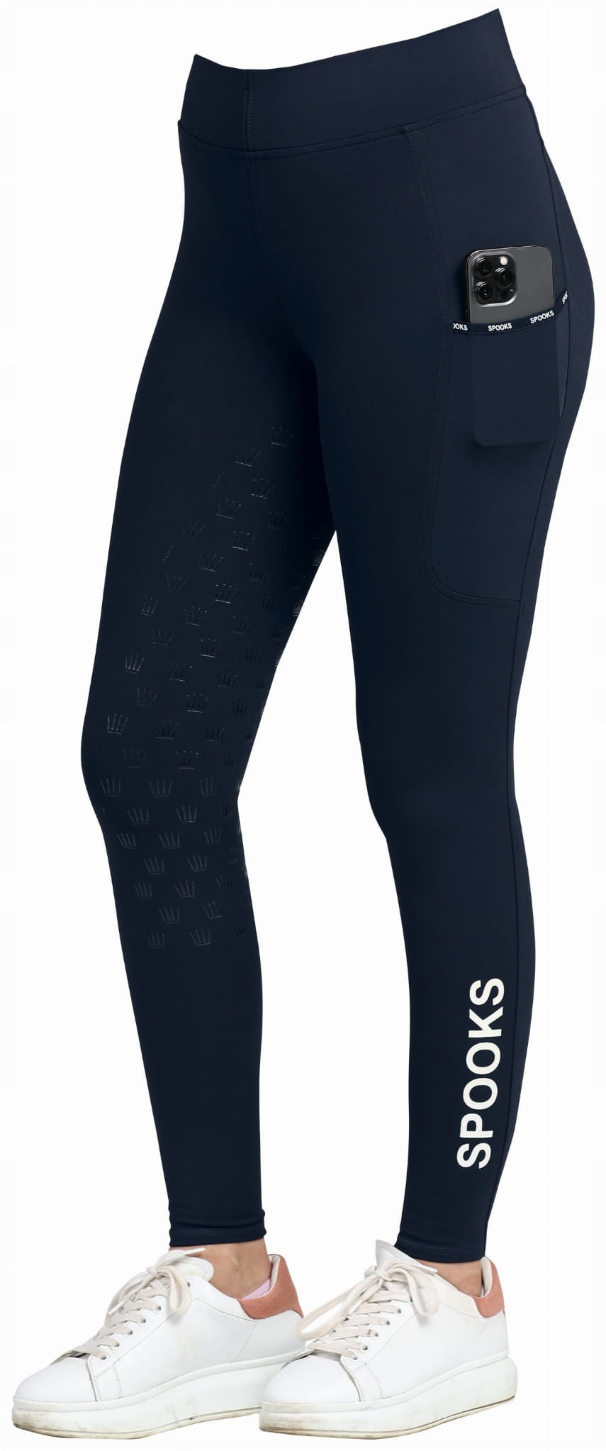 Spooks Legginsy damskie Emalia Full Grip Navy L