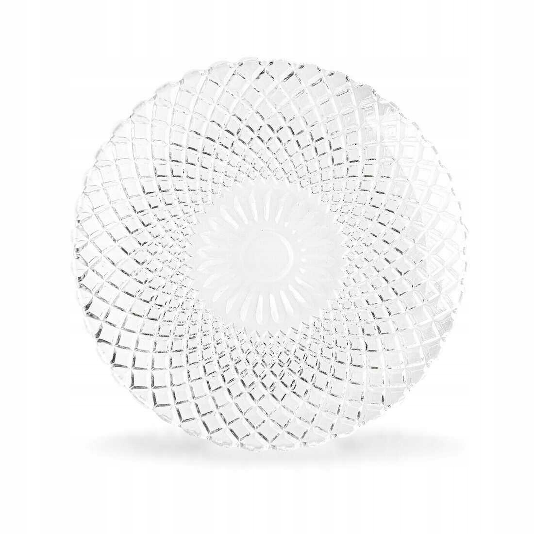 

Talerz Deserowy Szklany Madeline Tadar 15 CM