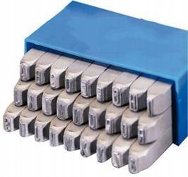 KOMPLET ZNACZNIKÓW LITERY 12MM