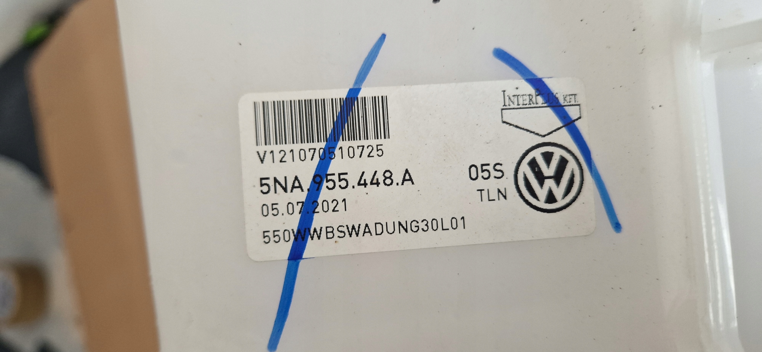 Behälter Spritzdüse 5NA955453A VW SKODA IDEAL KPL
