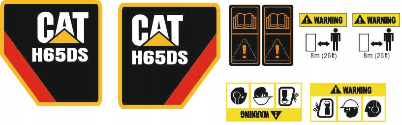 H65 DS молот наклейки наклейка наклейки