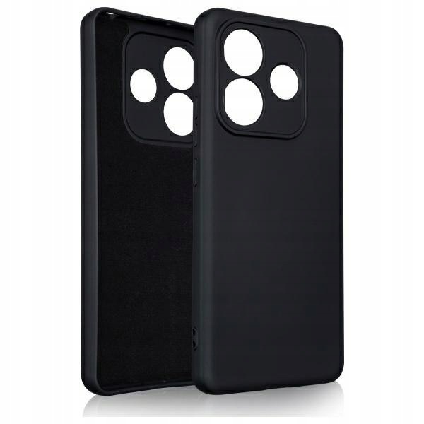 Beline Etui Silicone Xiaomi Redmi Note 14 czarny/black