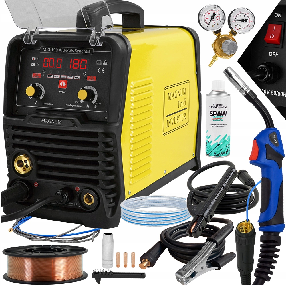 Spawarka MIGOMAT MIG MMA TIG Aluminium Synergia