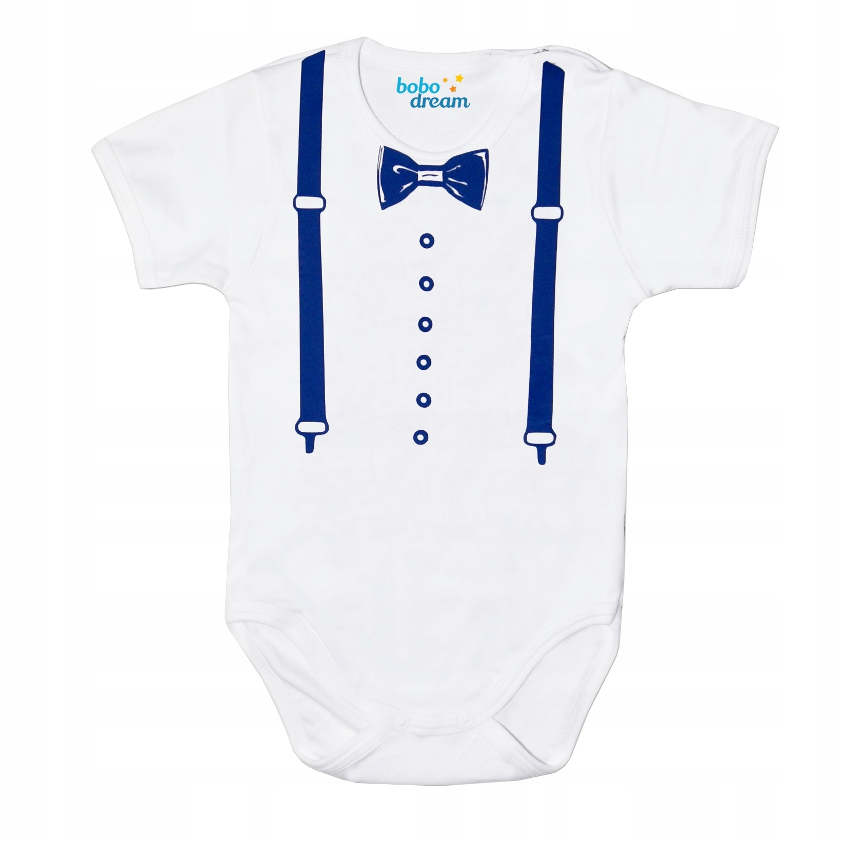 

Body bodziaki Elegant Szelki z muszką 104