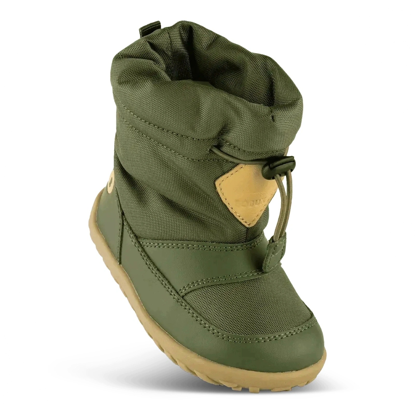 Buty barefoot zimowe ocieplane dziecięce Bobux Alpha Paden Bronze Green 23