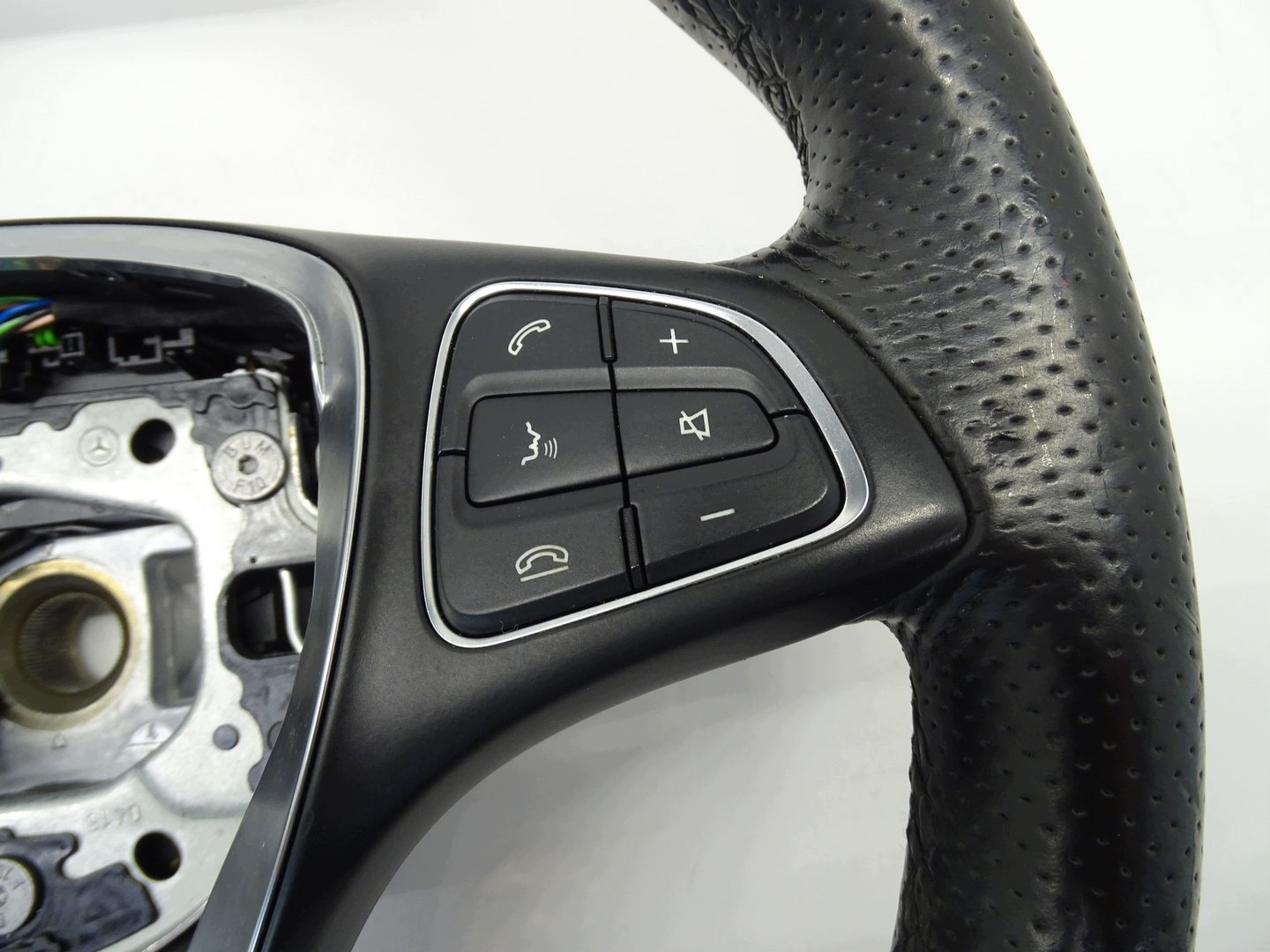 steering wheel, MULTIFUNKCJA leather MERCEDES C W205 A0004601803