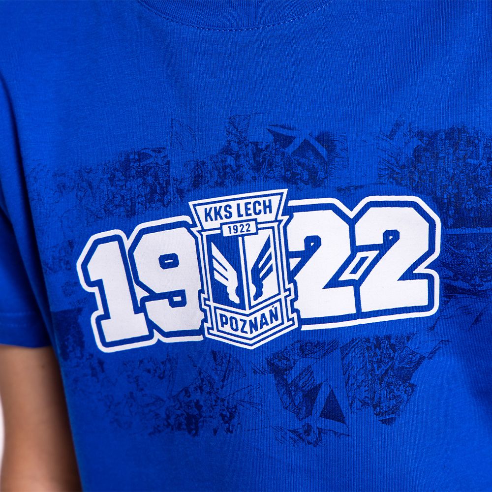 Koszulka Dziecięca Lech Poznań 1922 Niebieska r. 116CM