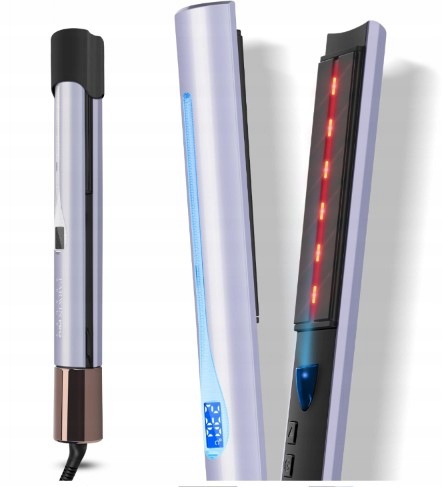 Prostownica do włosów Parwin Pro Beauty 2w1 jonizacja Ir 100-230°C 50W