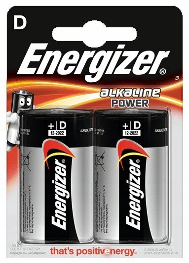 

2x Bateria alkaliczna Energizer LR20 D R20 Mono