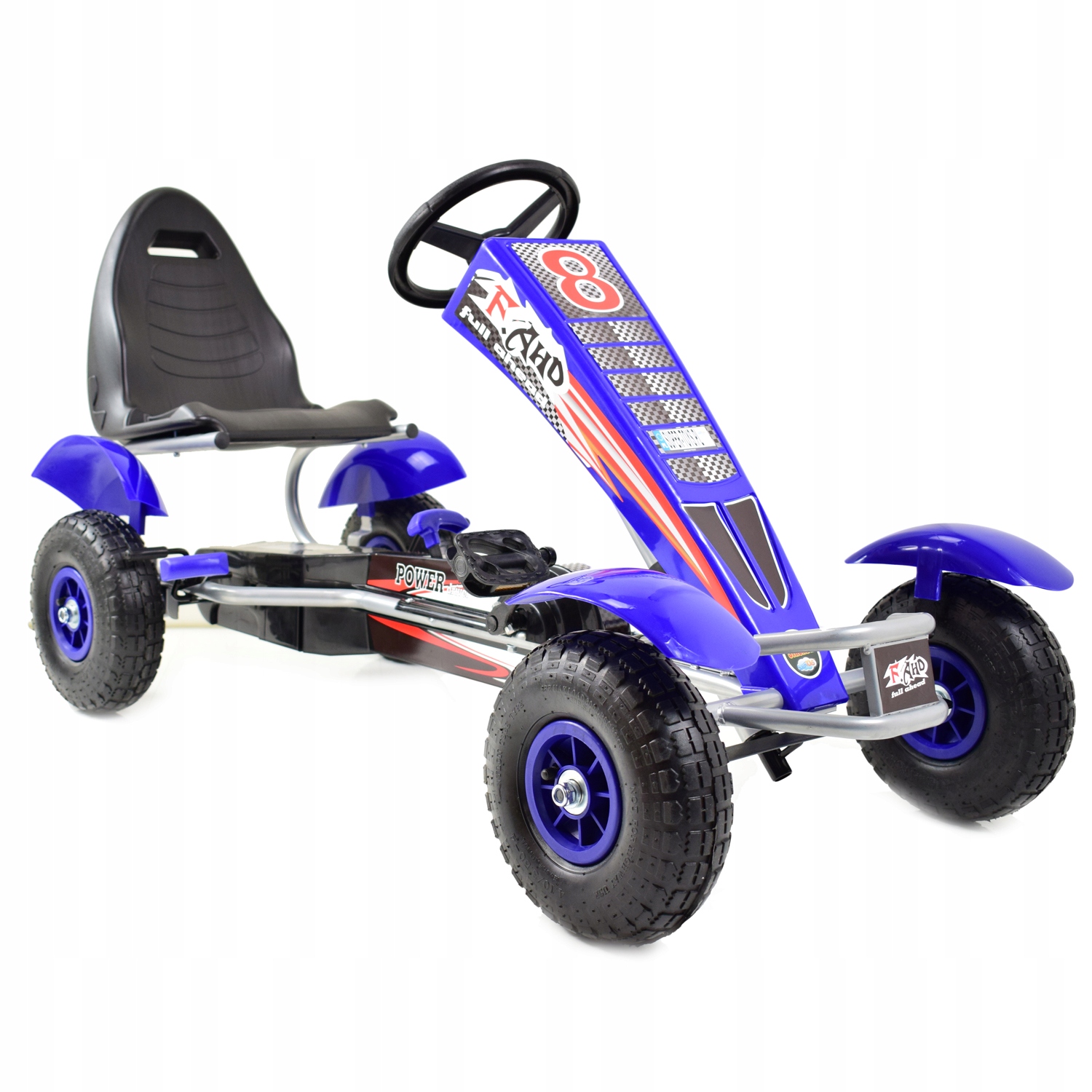 Gokart Pompowane Koła 5-12 lat, do 60 kg/8-3