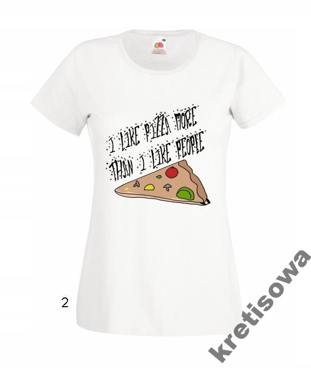 

Koszulka Dla Miłośników Pizzy Pizza Rozmiary