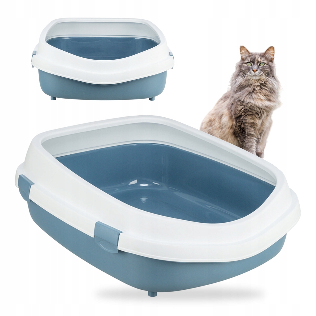 Kuweta Toaleta Z Ramką Na Żwirek Dla Dużego Kota Trixie Primo XXL 71x56cm