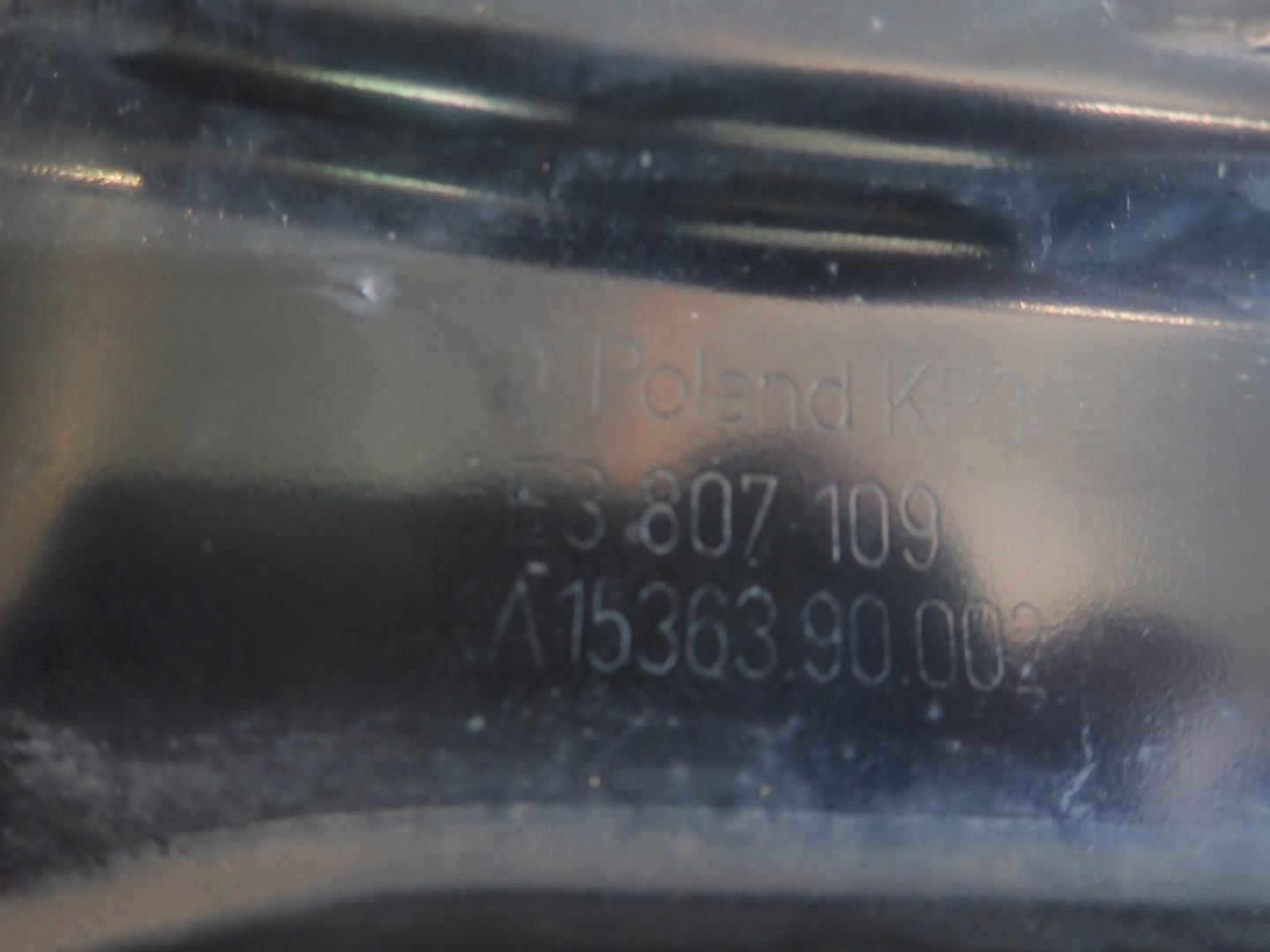 sider below bumper front SKODA OCTAVIA IV 2020