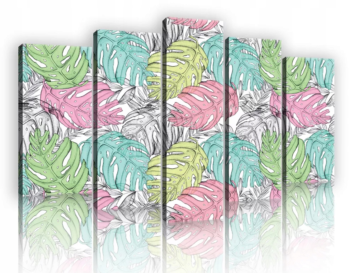 Obraz Na Plátně Canvas 100x60 Monstera Kresba