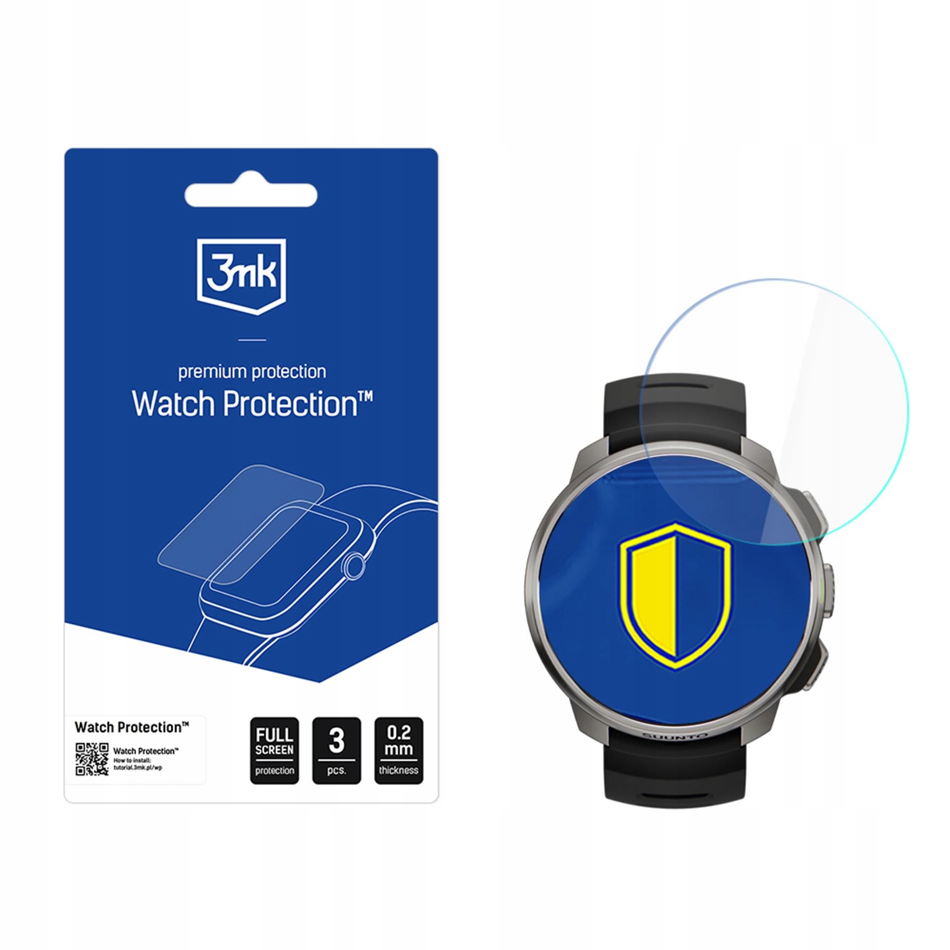 Szkło hybrydowe 3mk Watch Protection FlexibleGlass na Suunto Ocean 3mk