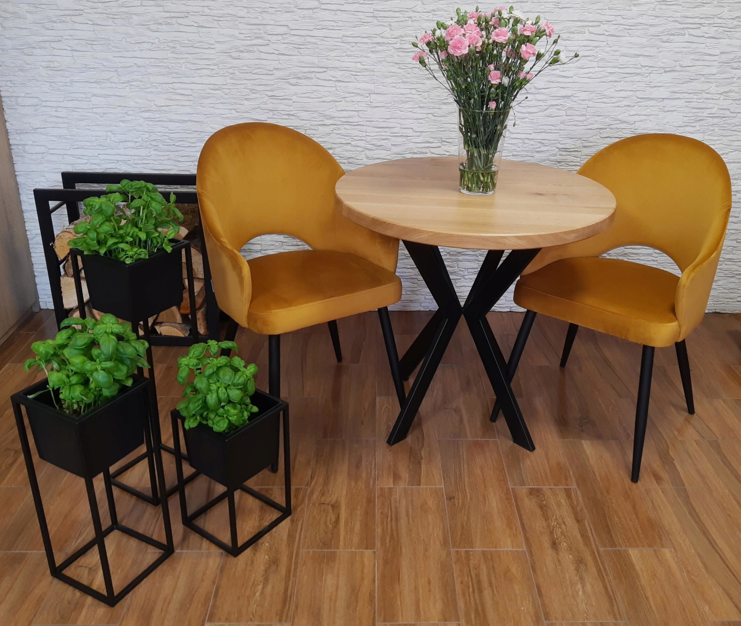 KWIETNIK STOJĄCY LOFT STOJAK NA KWIATY METAL 35cm EAN (GTIN) 5903769323081