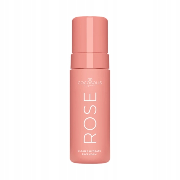 Cocosolis, Čistící pěna na obličej, Rose, 150 Ml