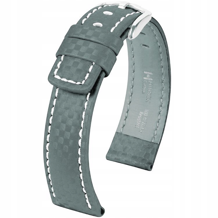 Kožený Opasek Hirsch Carbon 18749230-2 18 mm