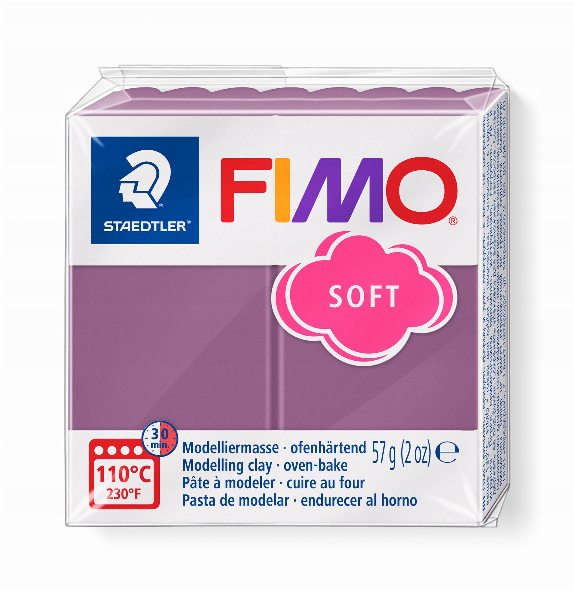 

Modelina Fimo Soft kolor Jagodowy T60