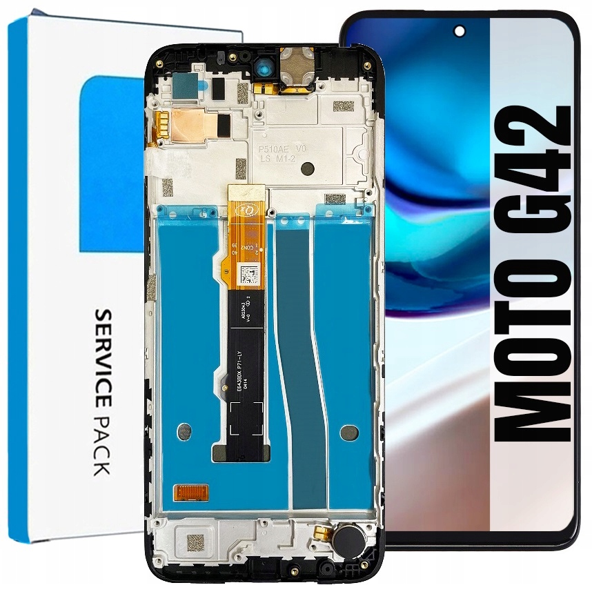 Displej Pro Motorola Moto G42 XT2233 Originál Oem Obrazovka Rámeček