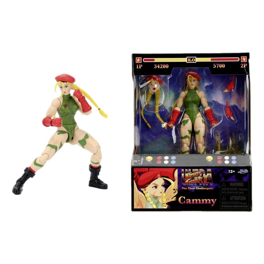 Figurka kolekcjonerska akcji 1:12 Cammy Ultra Street Fighter II: The Fin