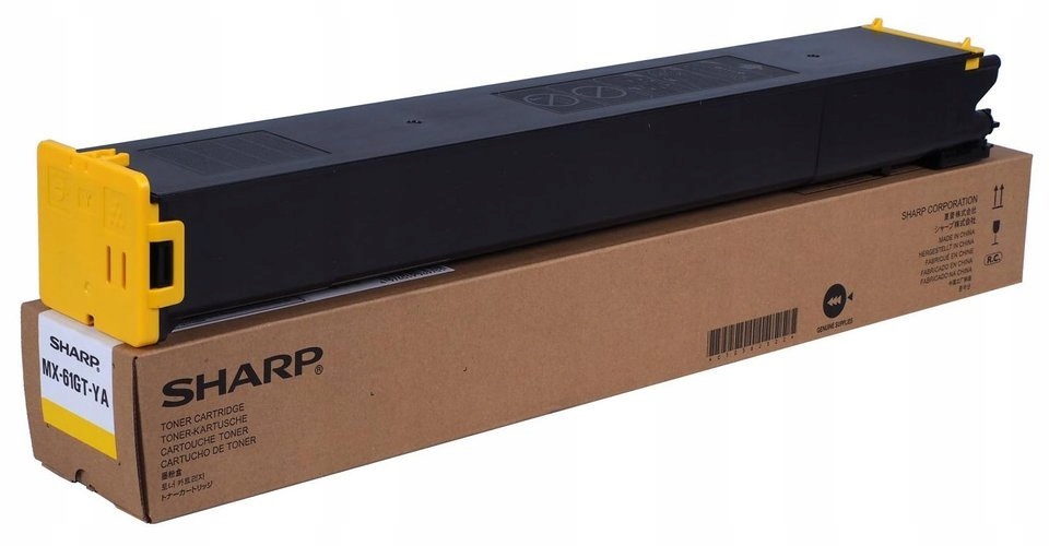 Toner Sharp MX-61GT-YA 24 tisíc Y Originál 2630 2651 3050 3051 3060 3061