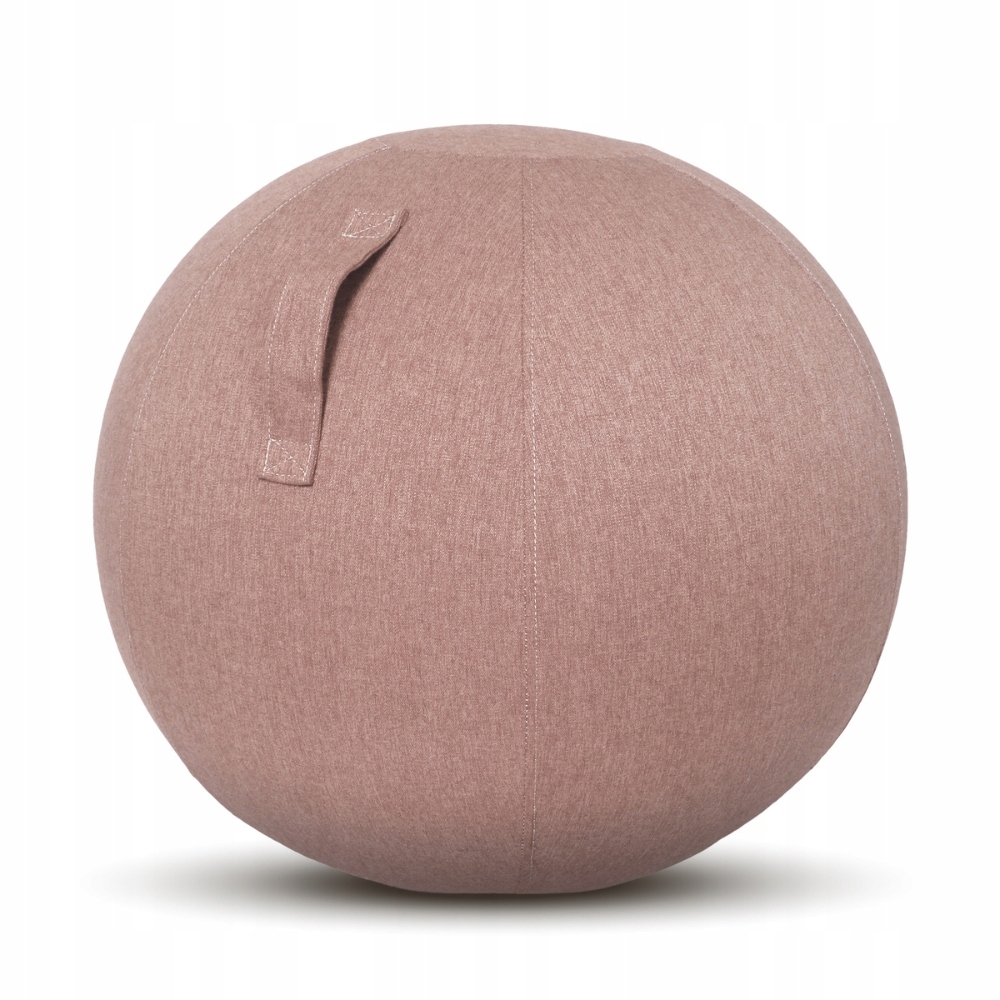 Sedací míč do kanceláře Nami 65 cm pastelově růžový