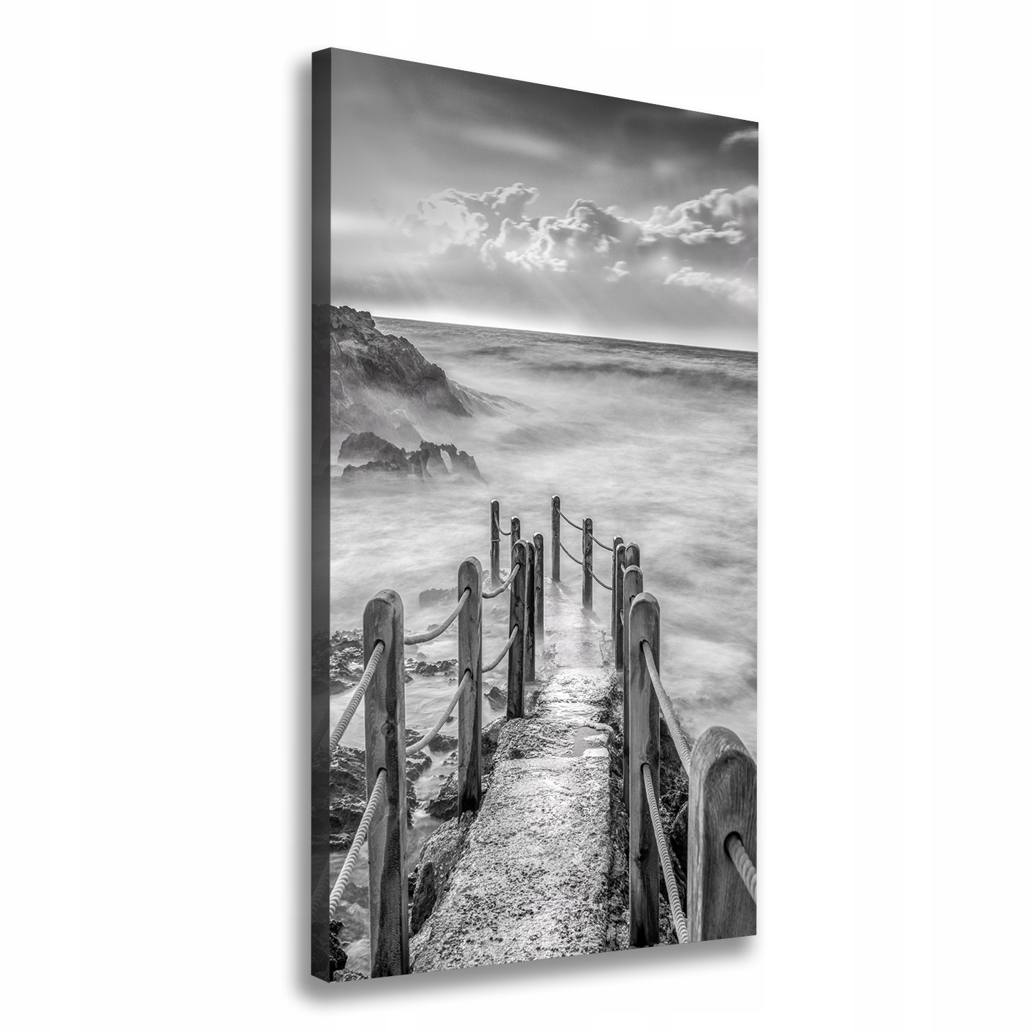 

Foto obraz na płótnie Ścieżka nad morzem 50x100 cm