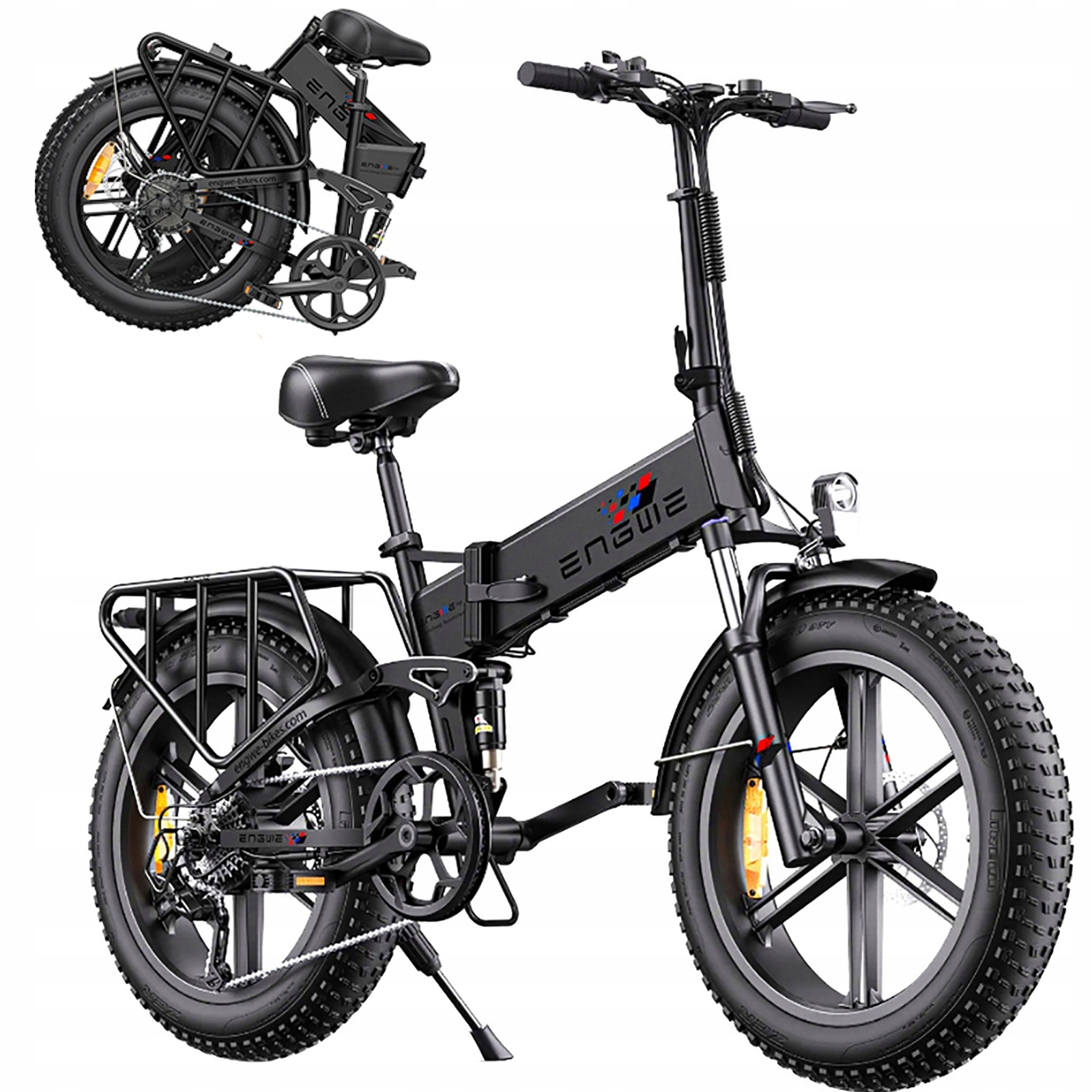 20'' elektrické městské kolo Engwe Motor X 250W 48V13AH 25KM/H 120KM shimano
